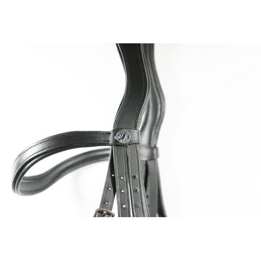 Bride de dressage muserolle pull back large Signature - Antarès