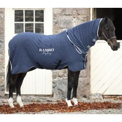 Chemise séchante cheval microfibre avec couvre-cou Rambo dry - Horseware