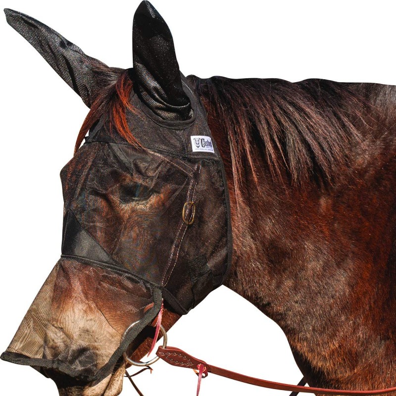 Masque anti-mouche de travail intégral Mule/âne Quiet Ride - Cashel