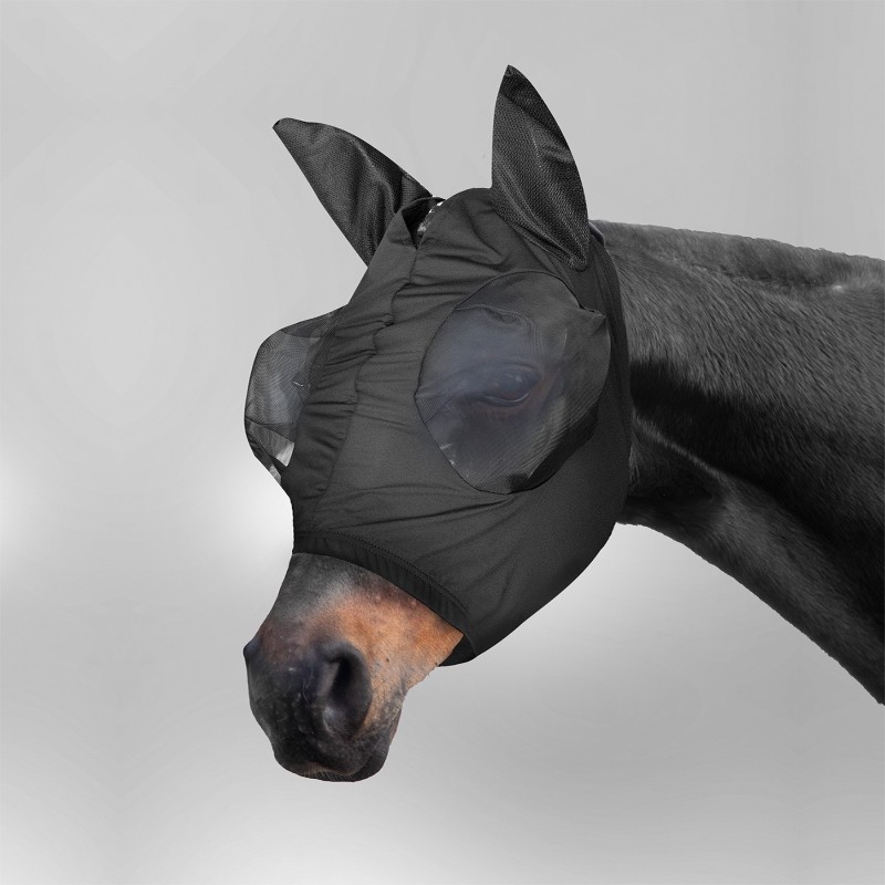 Masque anti-mouche cheval lycra Puck - Waldhausen