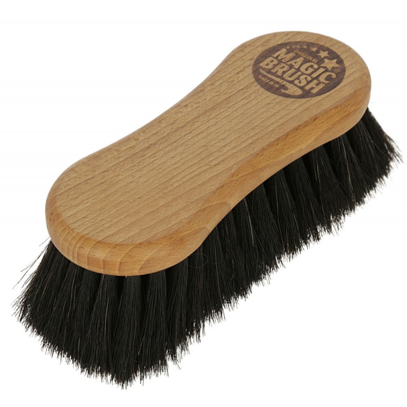 Brosse de finition cheval bois - Magic Brush - STABLE PRO - Brosses et  bouchons - Equestra