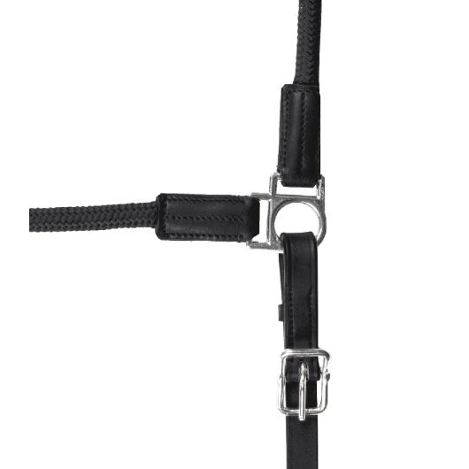 Licol cheval en cuir/corde Nevada - Waldhausen 