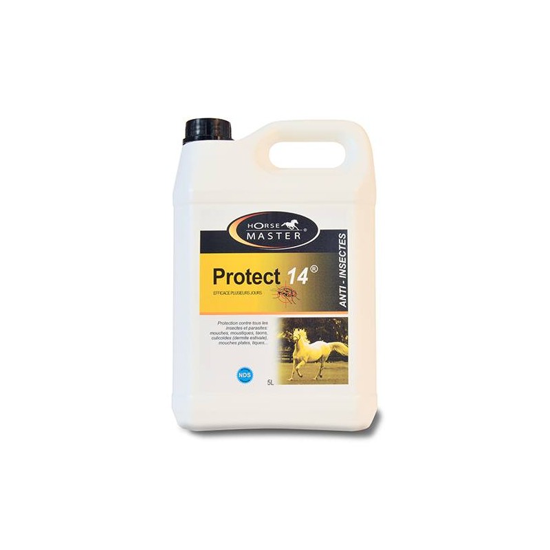 Protect 14 spray anti-mouche cheval 5l - Horse Master