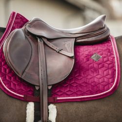 Tapis de selle cheval Velvet - Kentucky