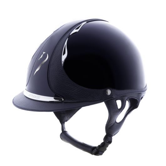 Casque équitation Premium vernis Glossy - Antarès Casque équitation Premium vernis Glossy - Antarès