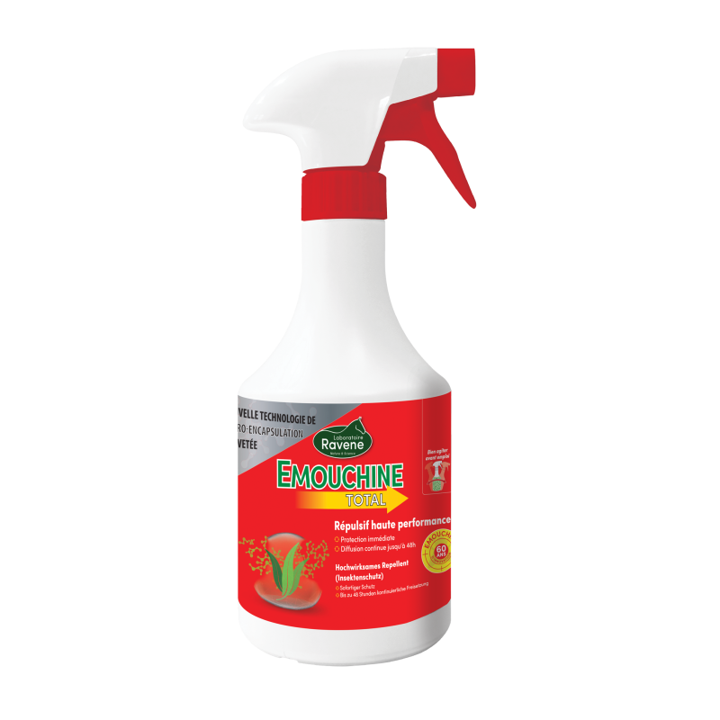 Emouchine Total Innovation - Spray anti-mouche cheval - Ravene 