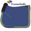 Tapis de selle cheval Mer-System personnalisable avec amortisseur en mouton - Mattes