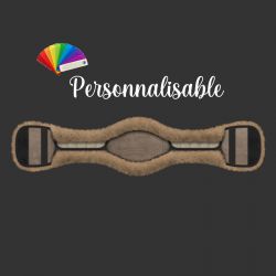 Fourreau de sangle courte anatomique cheval personnalisable - Mattes 