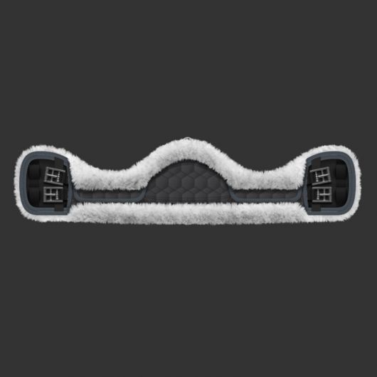 Sangle courte cheval asymétrique personnalisable en mouton - Mattes 