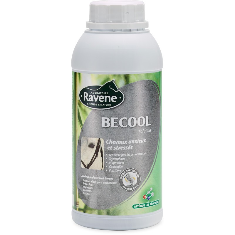 Formule déstressante cheval 500 ml BeCool - Ravene