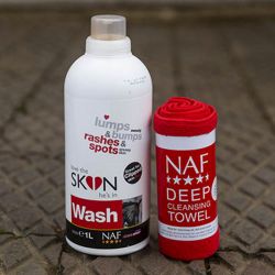 Solution lavante Skin Wash pour peau endommagée - Naf