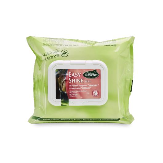 Soins zones sensibles en lingettes x 25 Easy Shine Wipe - Ravene