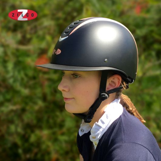 Casque équitation visière large Oscar Quartz - Zilco