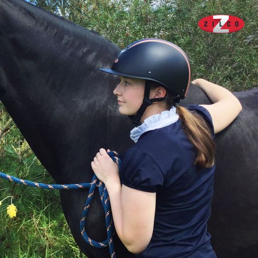 Casque équitation visière large Oscar Quartz - Zilco
