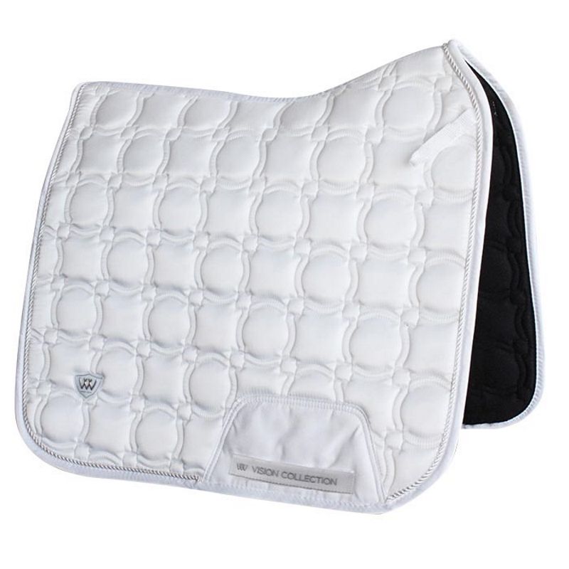 Tapis de dressage cheval satin Vision - Woof Wear - WOOF WEAR - Tapis ...