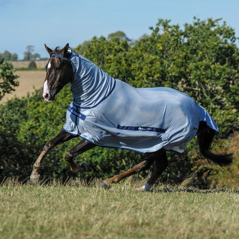 Chemise anti-mouche cheval Buzz off avec couvre cou détachable - Bucas