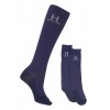 Chaussettes équitation Badminton x2 paires - Harcour 