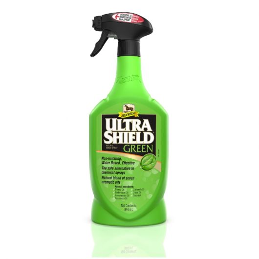 Ultrashield Green Absorbine spray anti-mouche cheval 946ml Ultrashield Green Absorbine spray anti-mouche cheval 946ml