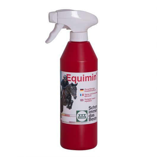 Spray naturel anti-mouches cheval Equimin - Stassek Spray naturel anti-mouches cheval Equimin - Stassek