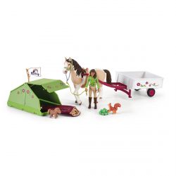 Figurine Aventure au camping de Sarah - Horse Club - Schleich