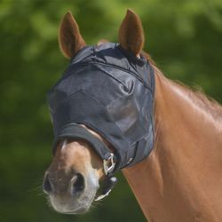 Masque anti-mouche cheval anti-UV sans oreilles Premium - Waldhausen