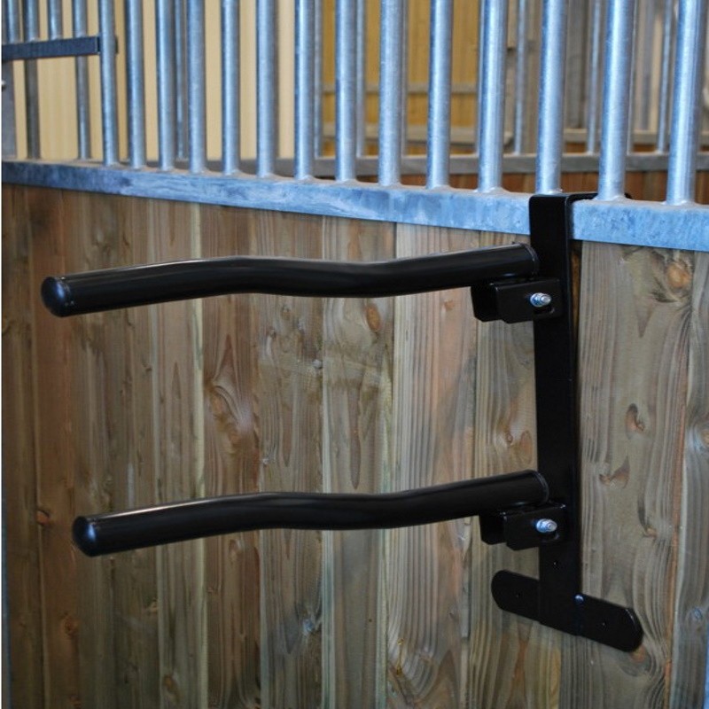 Porte selle de box amovible double - La Gée 