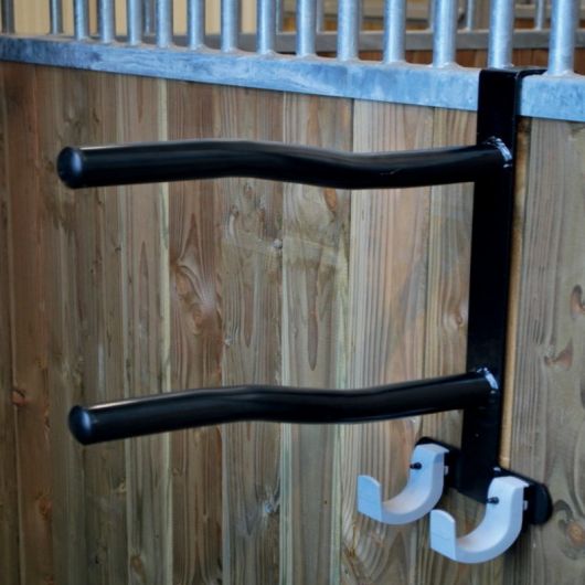 Porte selle de box amovible double - La Gée 