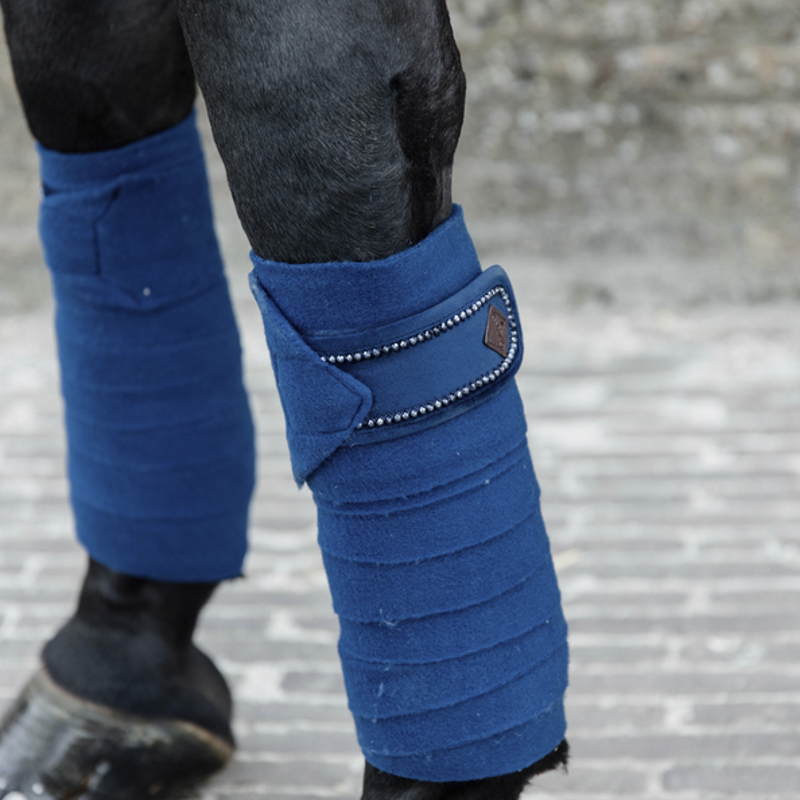 Bandes de polo cheval Velvet Pearl x4 - Kentucky