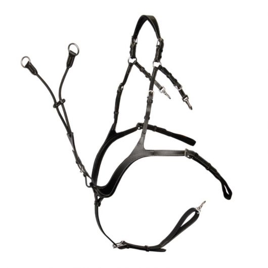 Collier de chasse cheval 5 points Deluxe - Harry's Horse