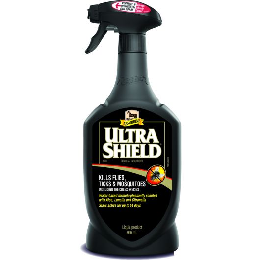 Spray anti-mouche cheval 946 ml Ultra Shield Spray anti-mouche cheval 946 ml Ultra Shield