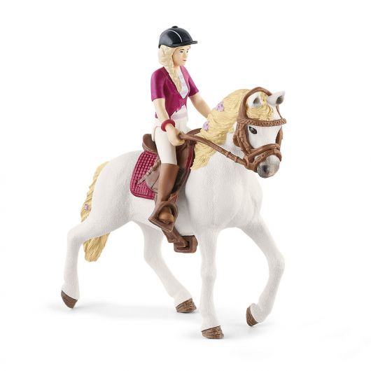 Figurine cavalière Sofia et Blossom Horse Club - Schleich 