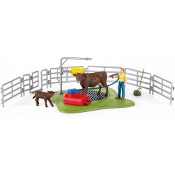 Kit station de lavage de vaches - Schleich 