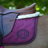 Tapis de selle cheval Versailles avec logo - Harcour