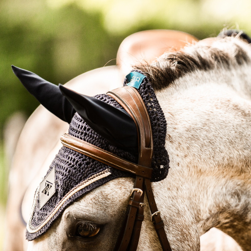 Bonnet anti-mouche cheval Mamma Mia - Oxxer 