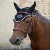 Bonnet anti-mouche cheval Monogramme Noir - Oxxer 