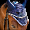 Bonnet anti-mouche cheval Monogramme Noir - Oxxer 