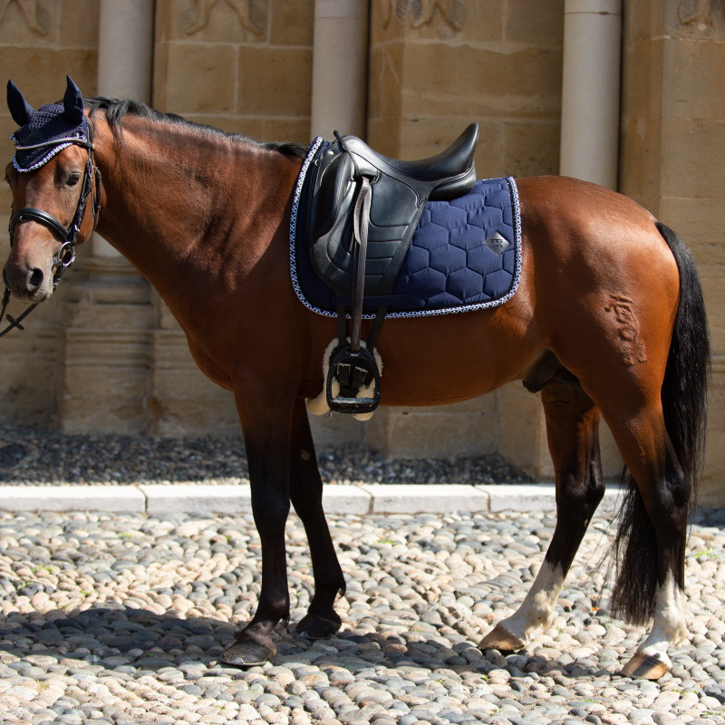 Tapis de dressage Monogramme noir - Oxxer 