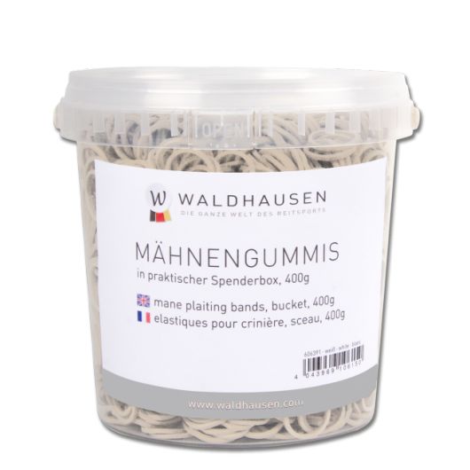Élastiques à natter 400 g - Waldhausen