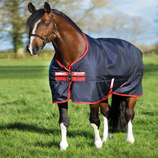 Couverture imperméable cheval Rambo Original turnout 200gr - Horseware