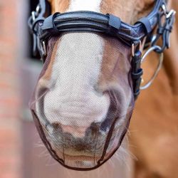 Protège-naseaux cheval anti ensencement pour bridon Micklem - Equilibrium 