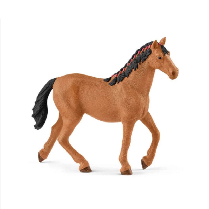 Figurine jument pur sang anglais bai - Schleich - Equestra