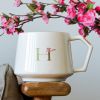 Mug Livia ruban Rose - Harcour