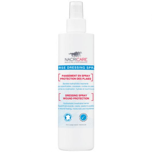 Horse Dressing Spray Nacricare pansement en spray cheval 100ml Horse Dressing Spray Nacricare pansement en spray cheval 250ml