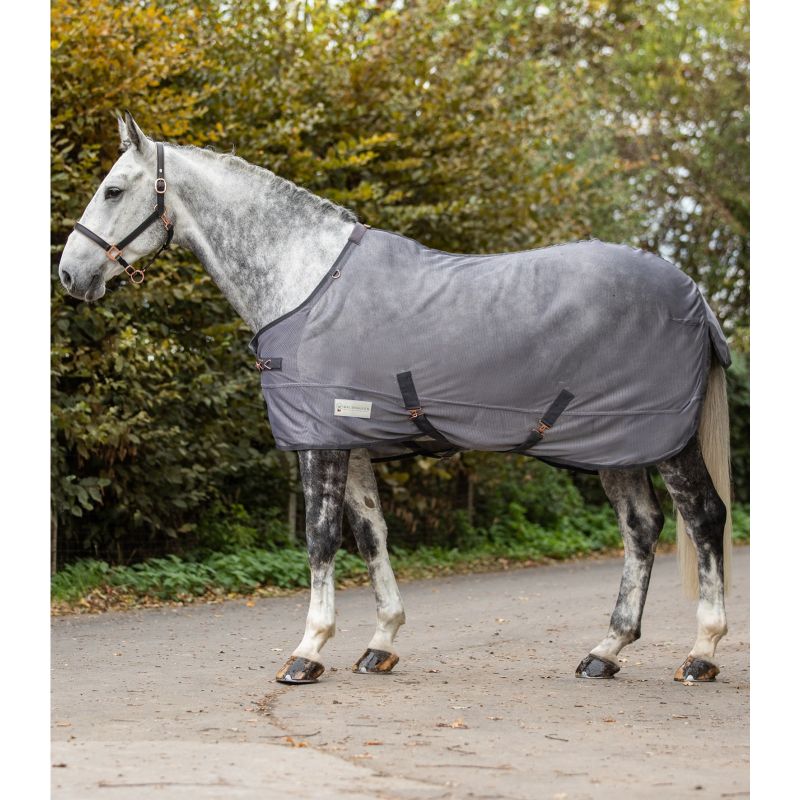 Couvre-reins Anti-mouches Pour Cheval Comfort By Waldhausen - Tissu Mesh Respirant - Fermeture Velcro