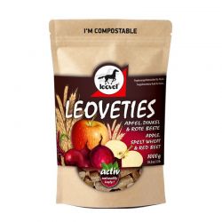Friandises cheval Leoveties Pomme/épautre/betterave 1kg - Leovet