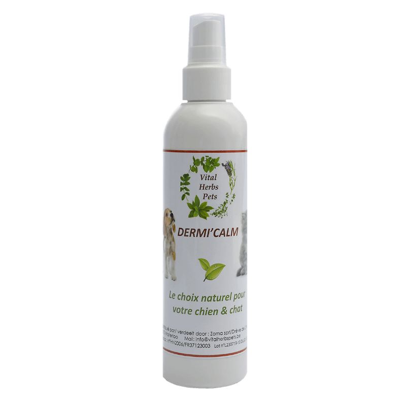 Dermi'Calm Vital Herbs chien chat lotion apaisante