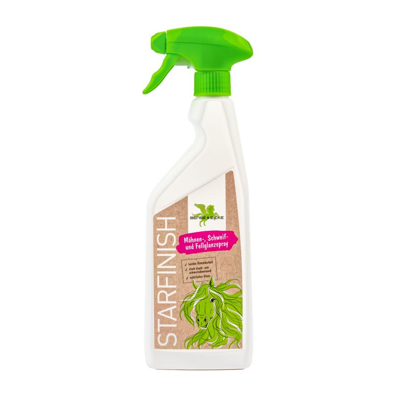 Spray lustrant démêlant cheval 500 ml Star Finish - Bense & Eicke