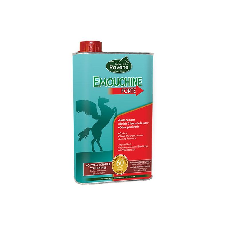 Emouchine-forte anti-mouche cheval 250ml - Ravene