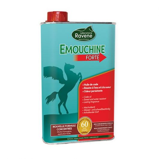 Emouchine-forte anti-mouche cheval 250ml - Ravene