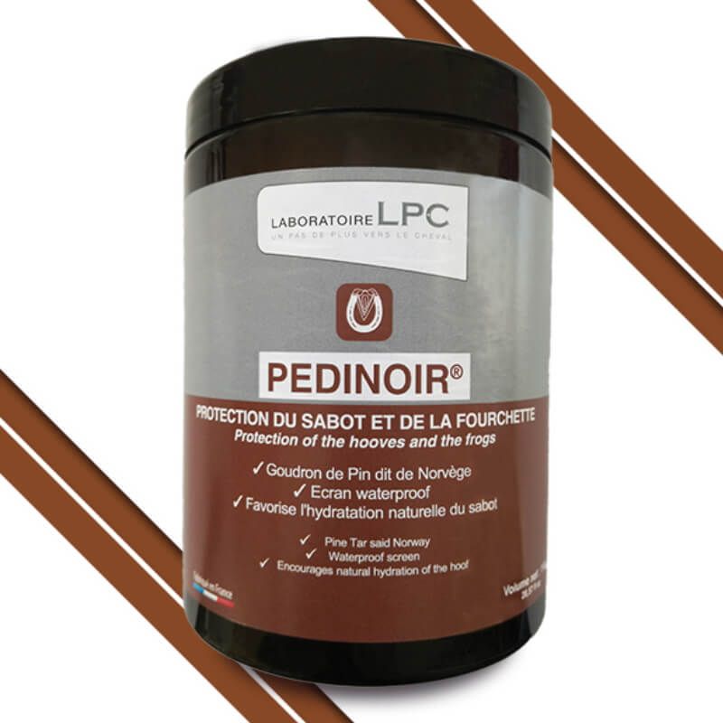 Pédinoir Pot Laboratoire LPC goudron de Norvège cheval